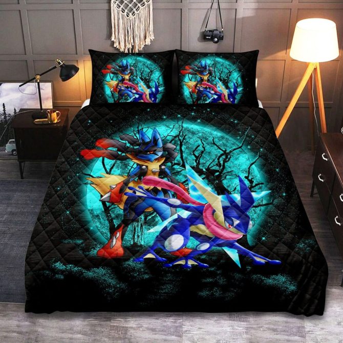 Cozy Anime Hero Bed Set – Vibrant Comforter & Pillowcases For Fans