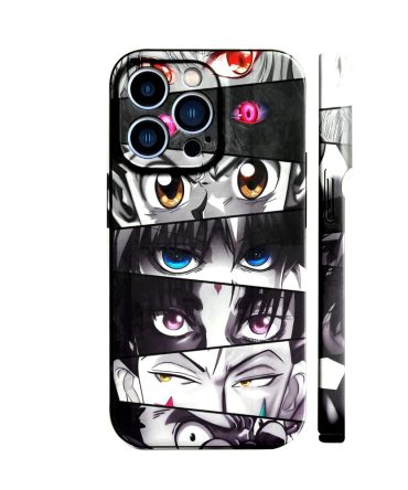 Anime Eyes Iphone Case - Stylish Protective Cover For Fans, Fits Most Models