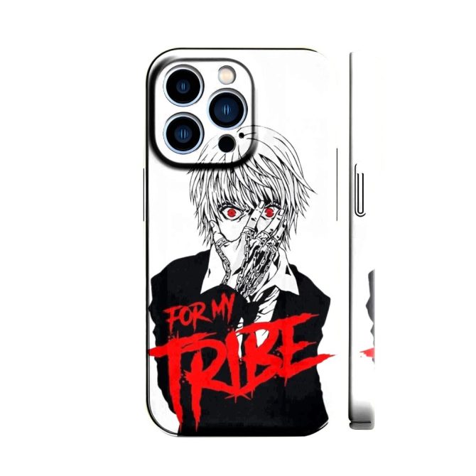 Hunter X Hunter Anime-Inspired Iphone Case - Bold 'For My Tribe' Design - Protective & Stylish - Image 2