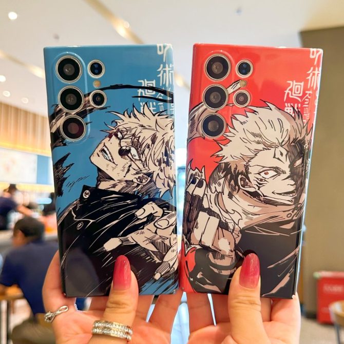 Stylish Anime Phone Case With Bold Red Design – Perfect For Fans & Protecting Your Device - Image 4