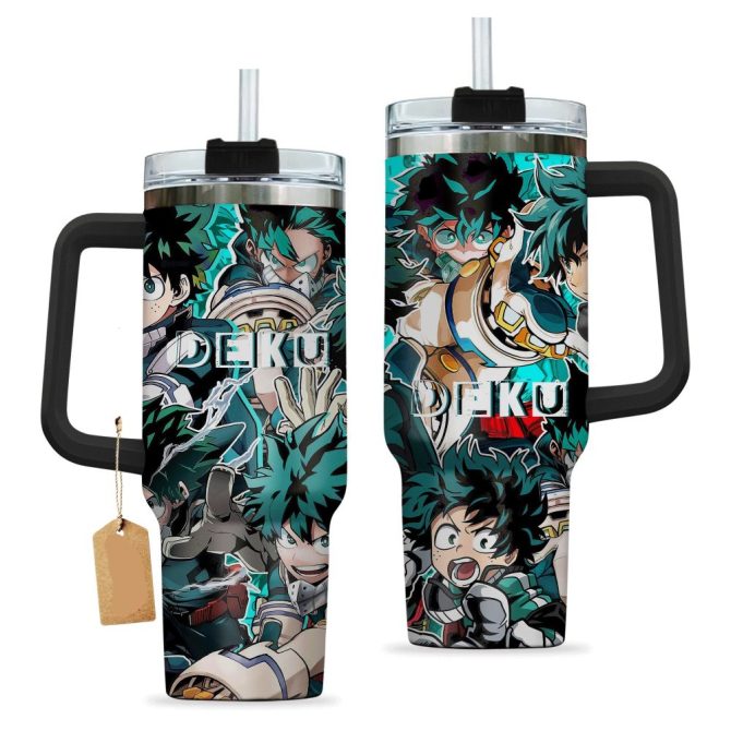 Anime Hero Tumbler With Straw , 20Oz Insulated Mug , Vibrant Character Design , Perfect Gift For Fans