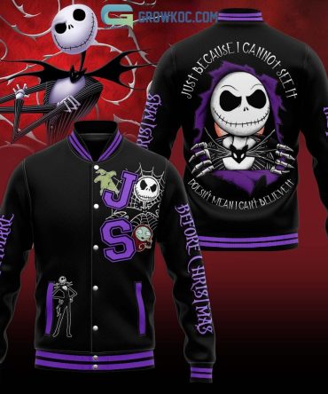 Nightmare Before Christmas Varsity Jacket - Jack Skellington Design - Perfect Halloween Gift