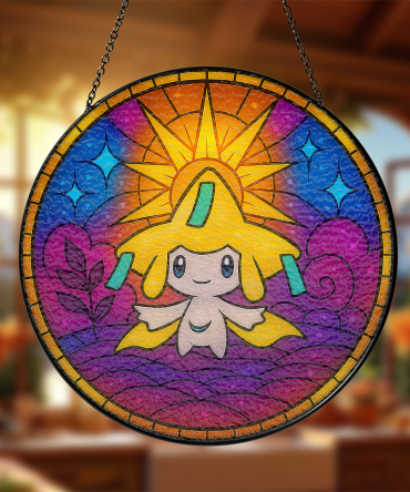 Charming Stained Glass Sun Catcher – Vibrant Handmade Art For Home Decor