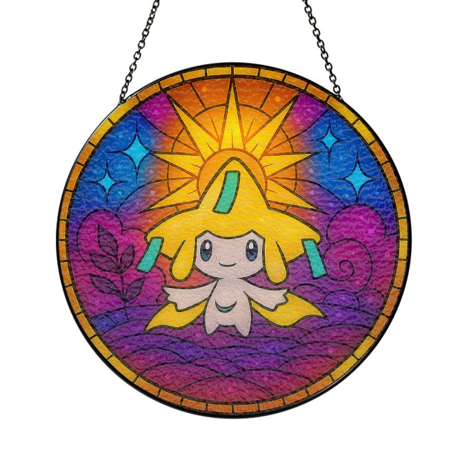 Charming Stained Glass Sun Catcher – Vibrant Handmade Art For Home Decor - Image 3