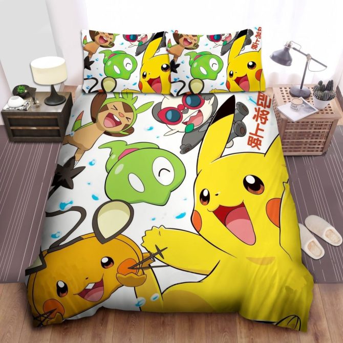 Cozy Kids' Cartoon Character Bedding Set - Vibrant And Fun Design - Perfect For Boys & Girls Room