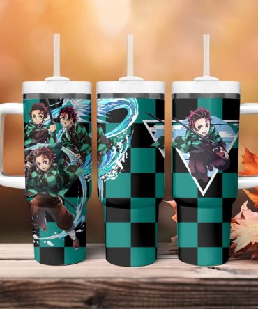 Anime Hero Insulated Tumbler With Handle & Straw - 20Oz Leak-Proof Travel Mug
