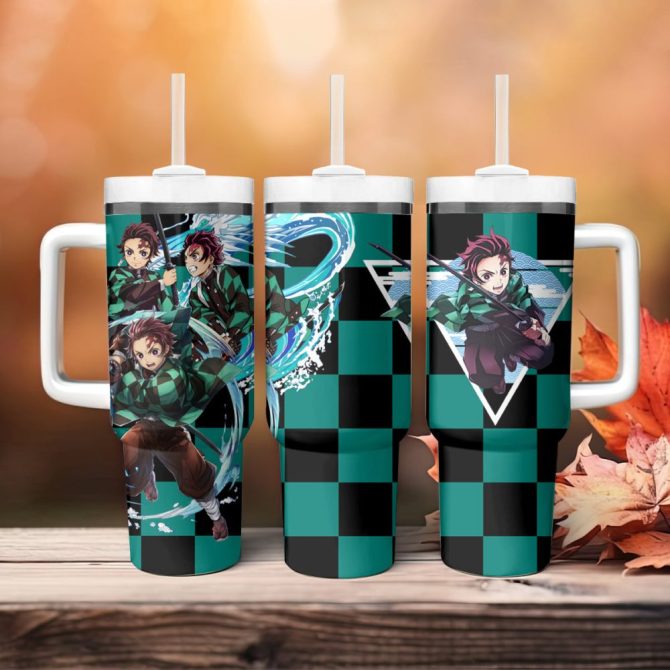 Anime Hero Insulated Tumbler With Handle & Straw - 20Oz Leak-Proof Travel Mug