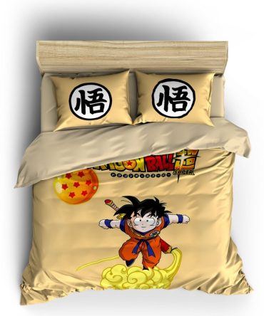 Cozy Dragon Ball Super Bedding Set - Anime Fans' Dream Comforter & Pillowcases