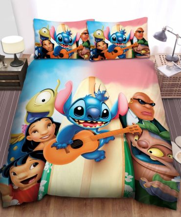 Cozy Cartoon Character Bedding Set - Vibrant Kids' Bedroom Decor, Soft & Fun!