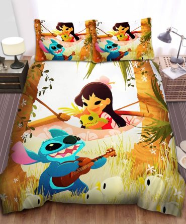 Cozy Cartoon Character Bedding Set - Vibrant Kids' Bedroom Decor, Soft & Durable Fabric