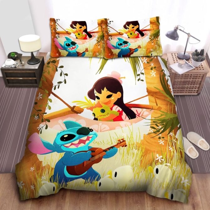 Cozy Cartoon Character Bedding Set - Vibrant Kids' Bedroom Decor, Soft & Durable Fabric