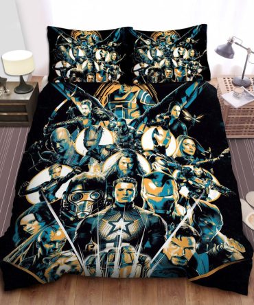 Epic Superhero Bedding Set - Premium Print Duvet Cover With Pillowcases For Kids & Fans
