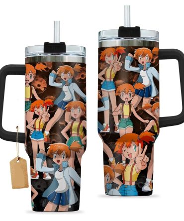 Anime Character Tumbler With Straw - Double-Wall Insulated Travel Mug - 32Oz