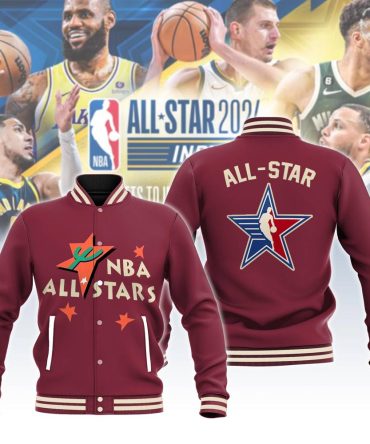 Nba All-Star 2024 Jacket - Authentic Limited Edition Varsity Style