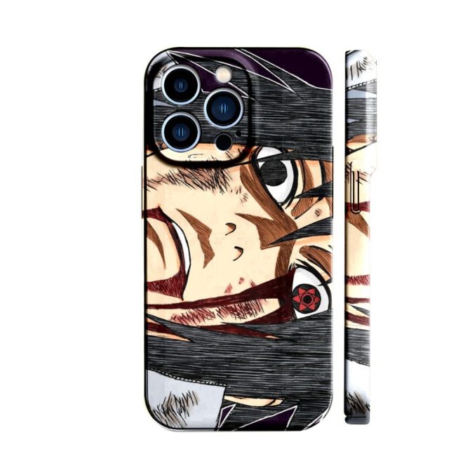 Anime Style Phone Case - Bold Character Design For Iphone 13/14/15 - Durable & Vibrant
