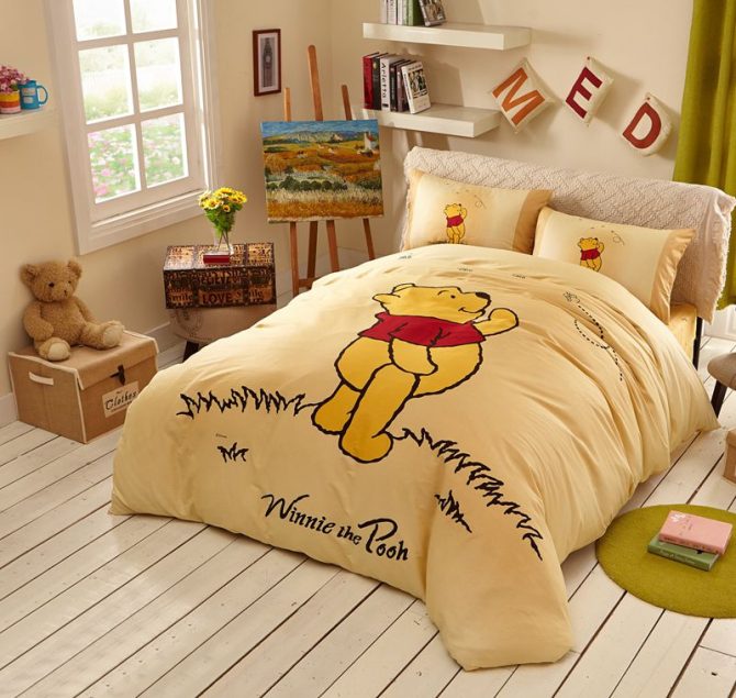 Cozy Winnie The Pooh Bedding Set – Soft, Cute, Perfect For Kids' Rooms