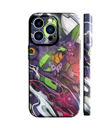 Vibrant Anime Robot Iphone Case & Pen Set - Unique Design For Tech Lovers