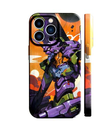 Vibrant Mecha-Themed Iphone Case - Durable, Stylish & Unique Design For Tech Lovers