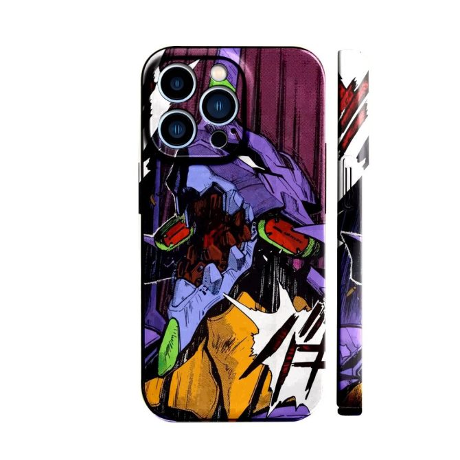 Anime Mecha Iphone Case - Vibrant Art Design For Ultimate Protection