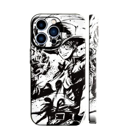 Stylish Anime Wizard Iphone Case - Durable, Artful Design For Ultimate Protection