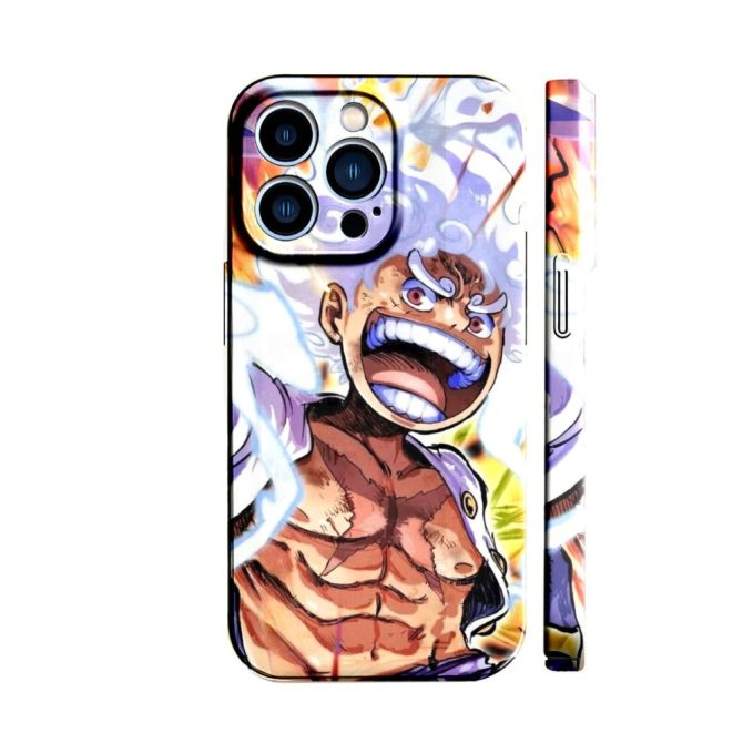 Vibrant Anime Character Iphone Case – Shockproof & Stylish Cover For Fans