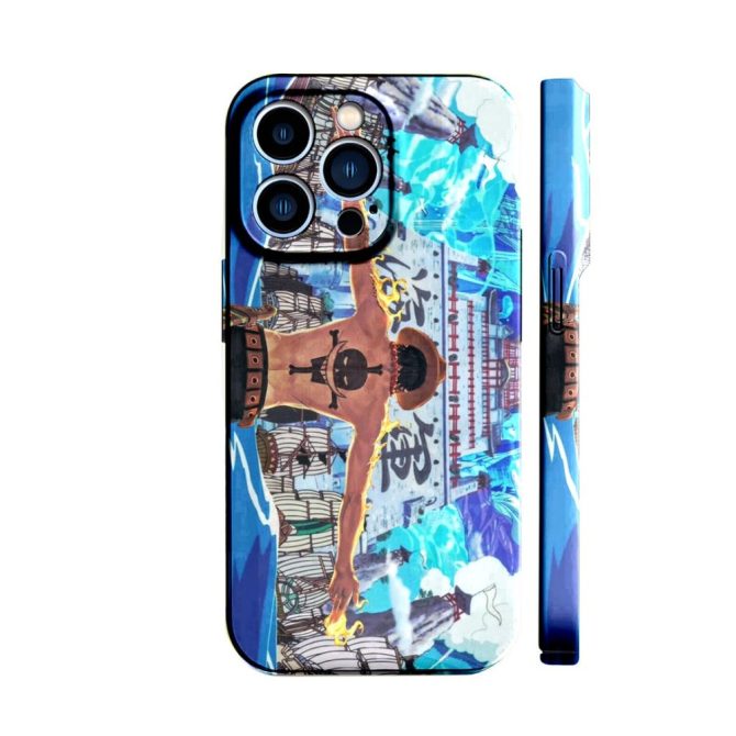 Epic Pirate Anime Iphone Case - Durable, Vibrant Design For Fans - Shockproof Cover For Iphone Models