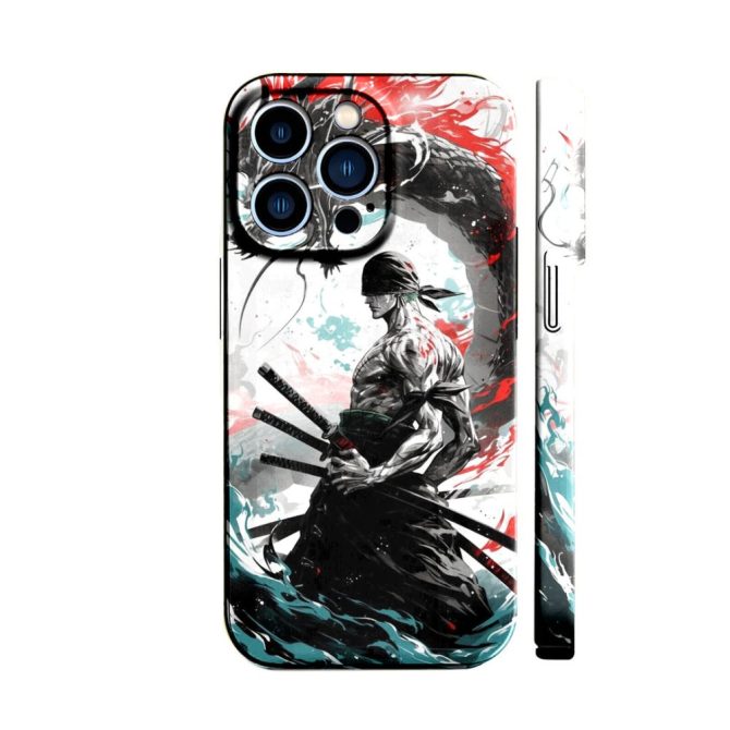 Samurai Warrior Iphone Case - Artistic Design, Shockproof Protection, Fits All Models