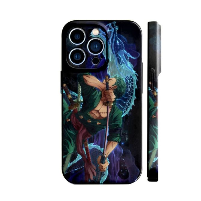 Anime Samurai Iphone Case - Epic Design, Shockproof, Sleek Fit - Perfect For Fans!