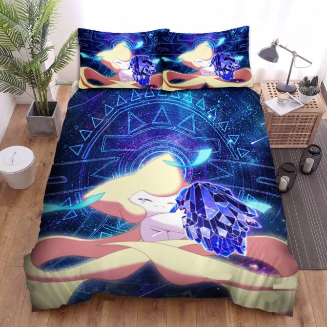 Galaxy Fantasy Bedding Set - Soft Microfiber Duvet Cover With Pillowcases - Vibrant Anime Design For Kids & Teens