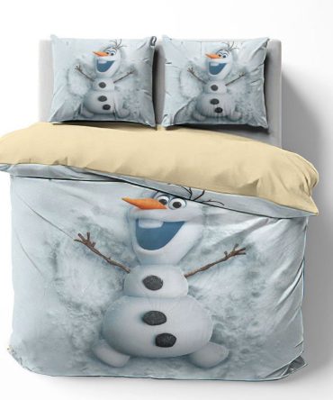 Cozy Olaf Themed Bedding Set - Twin/Full Size - Soft, Fun, And Perfect For Kids' Rooms