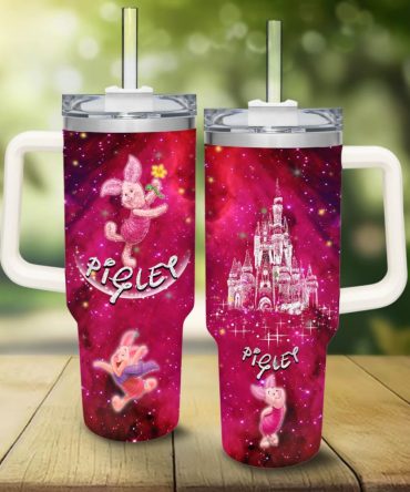 Disney Winnie The Pooh, Holiday Tumbler With Straw - Cute Christmas Design, 40Oz Capacity