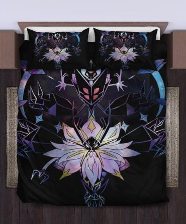 Stunning Cosmic Floral Duvet Cover Set - Soft, Luxurious, And Vibrant For A Dreamy Bedroom Makeover