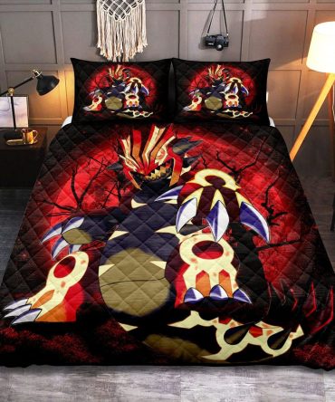 Epic Monster Design Bedding Set - Cozy, Vibrant Quilted Comforter & Pillowcases For Kids/Teens