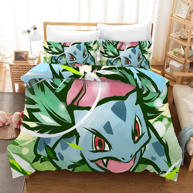 Vibrant Monster-Themed Bedding Set - Cozy & Fun For Kids And Fans - Twin/Full/Queen Sizes