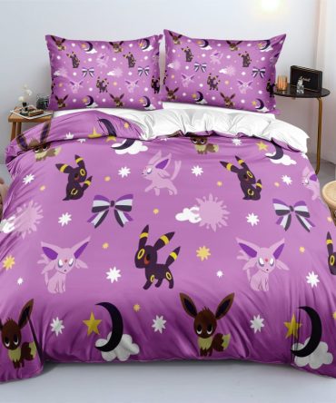 Fantasy Creature Purple Bedding Set - Cozy, Cute, And Stylish For Kids & Teens