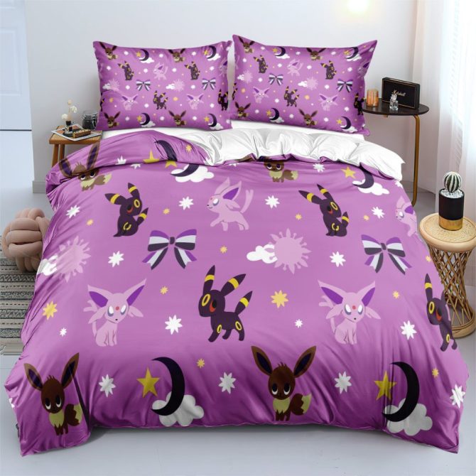 Fantasy Creature Purple Bedding Set - Cozy, Cute, And Stylish For Kids & Teens