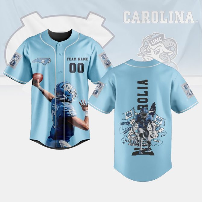 Custom Carolina Football Jersey – Personalized Team Name & Number – Limited Edition