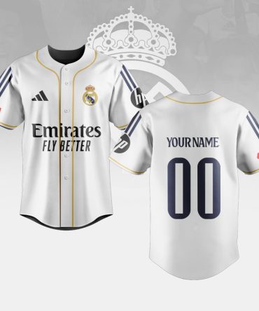 Custom Real Madrid Jersey 2023/24 - Personalize With Your Name & Number!