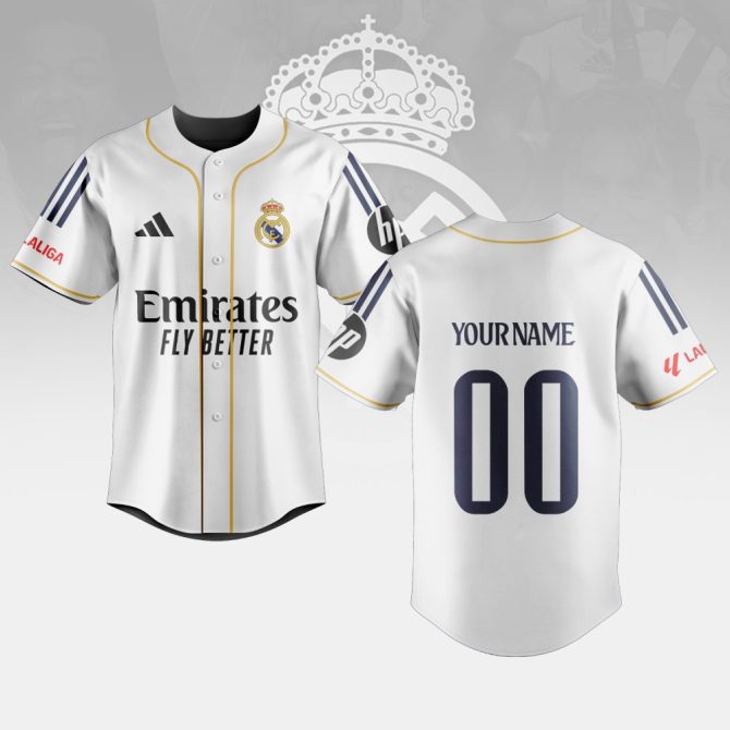 Custom Real Madrid Jersey 2023/24 - Personalize With Your Name & Number!