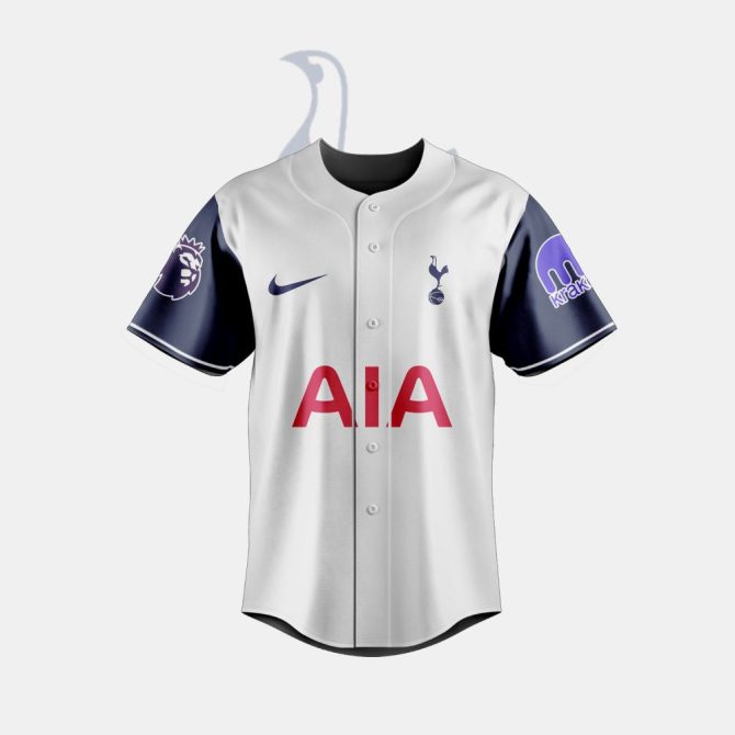 Customizable Tottenham Hotspur Jersey - Premier League Official Kit, Personalize Now! - Image 2