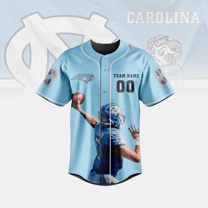 Custom Carolina Football Jersey – Personalized Team Name & Number – Limited Edition - Image 2