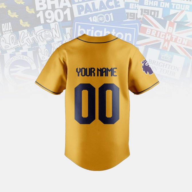 Custom Brighton & Hove Albion 2023 Soccer Jersey - Personalize Your Name & Number - Image 3