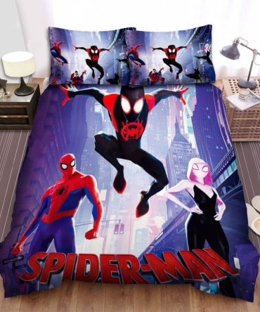 Spider-Man Bedding Set - Vibrant Kids Comforter With Pillowcases - Superhero Room Décor