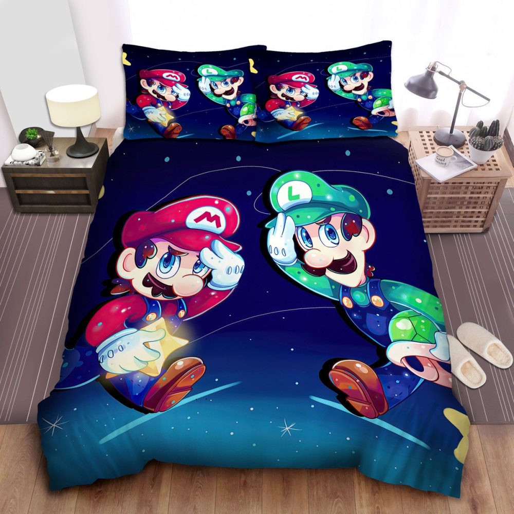 Super Gaming Duo Bedding Set - Cozy Comfort For Gamers - Twin/Full Sizes Available