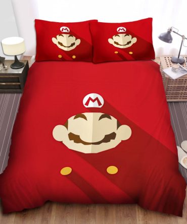 Cozy Gamer Style Red Bedding Set – Super Soft Duvet Cover & Pillowcases For Kids & Adults