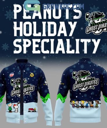 Exclusive Peanuts Holiday Jacket - Savannah Ghost Pirates Design, Perfect Gift!