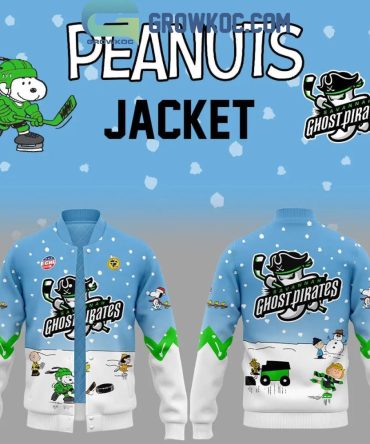 Cozy Peanuts Ghost Pirates Jacket - Fun Winter Design, Perfect Gift For Fans!
