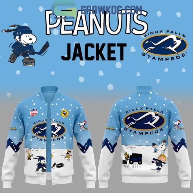 Limited Edition Peanuts Sioux Falls Stampede Jacket – Cozy Winter Style!