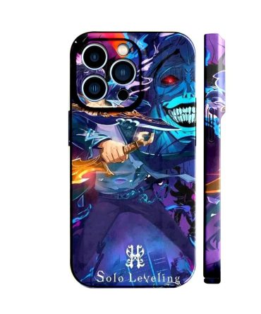 Solo Leveling Iphone Case – Vibrant Anime Design For Fans , Shockproof & Stylish