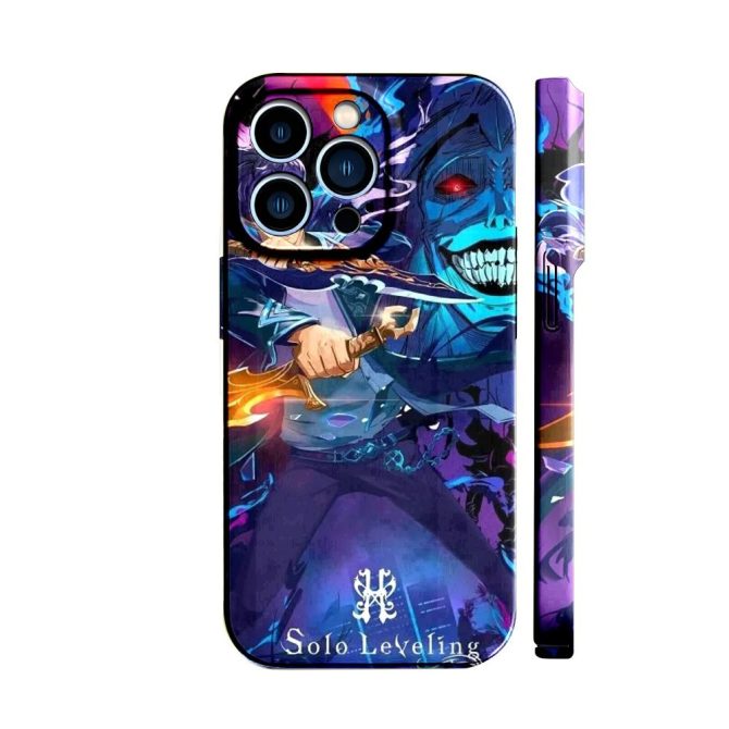 Solo Leveling Iphone Case – Vibrant Anime Design For Fans , Shockproof & Stylish